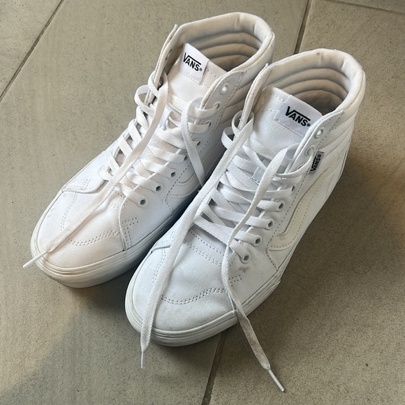 Vans Sk8-Hi Canvas Shoe - Picture 5 of 9